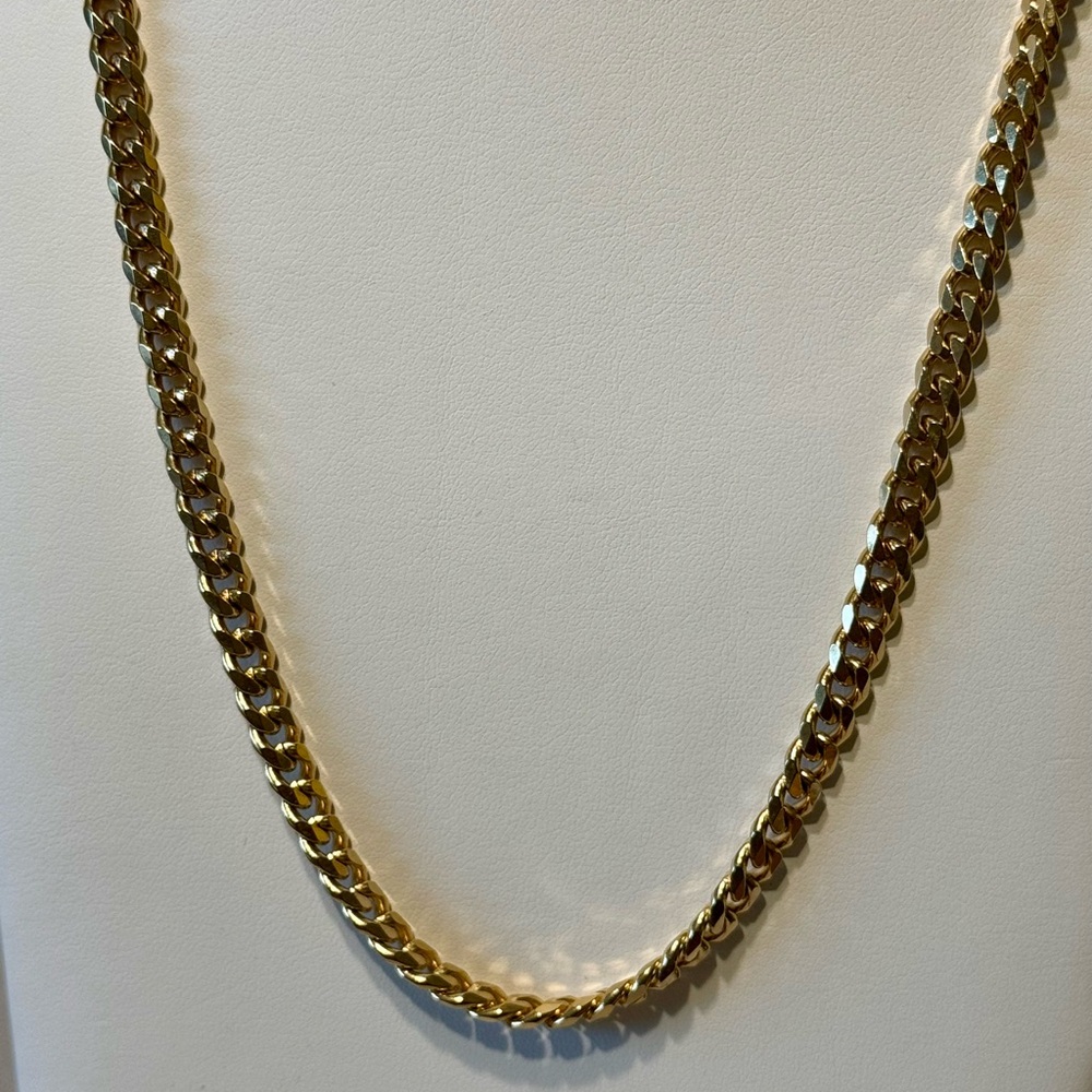 Gold Plated Chain Necklace!